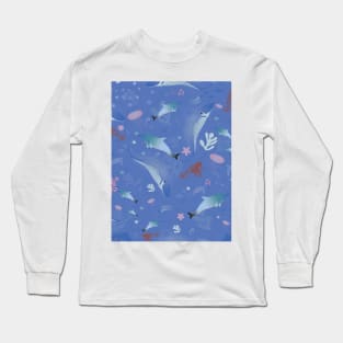 Under the water Sea life 2 Long Sleeve T-Shirt